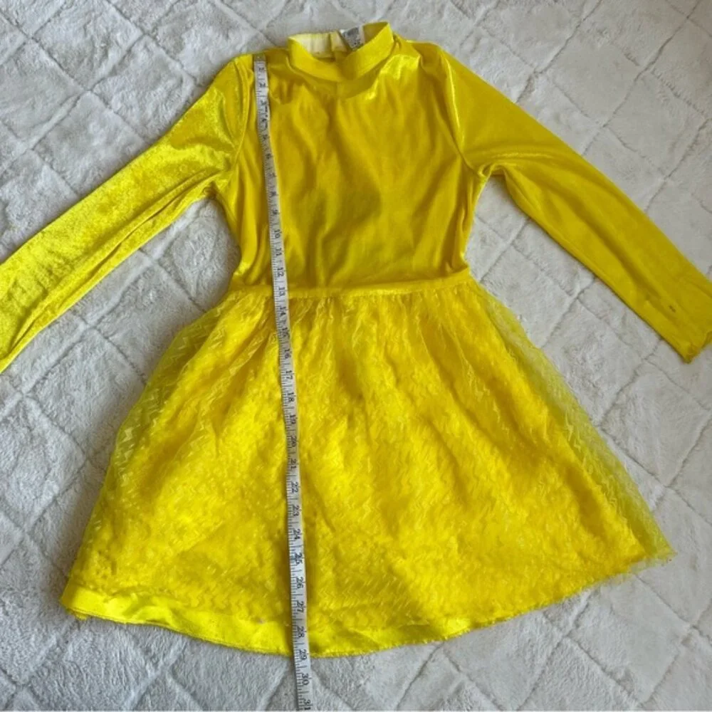 Pokemon | Girls Long Sleeve Pikachu Dress Costume | Size 8/10